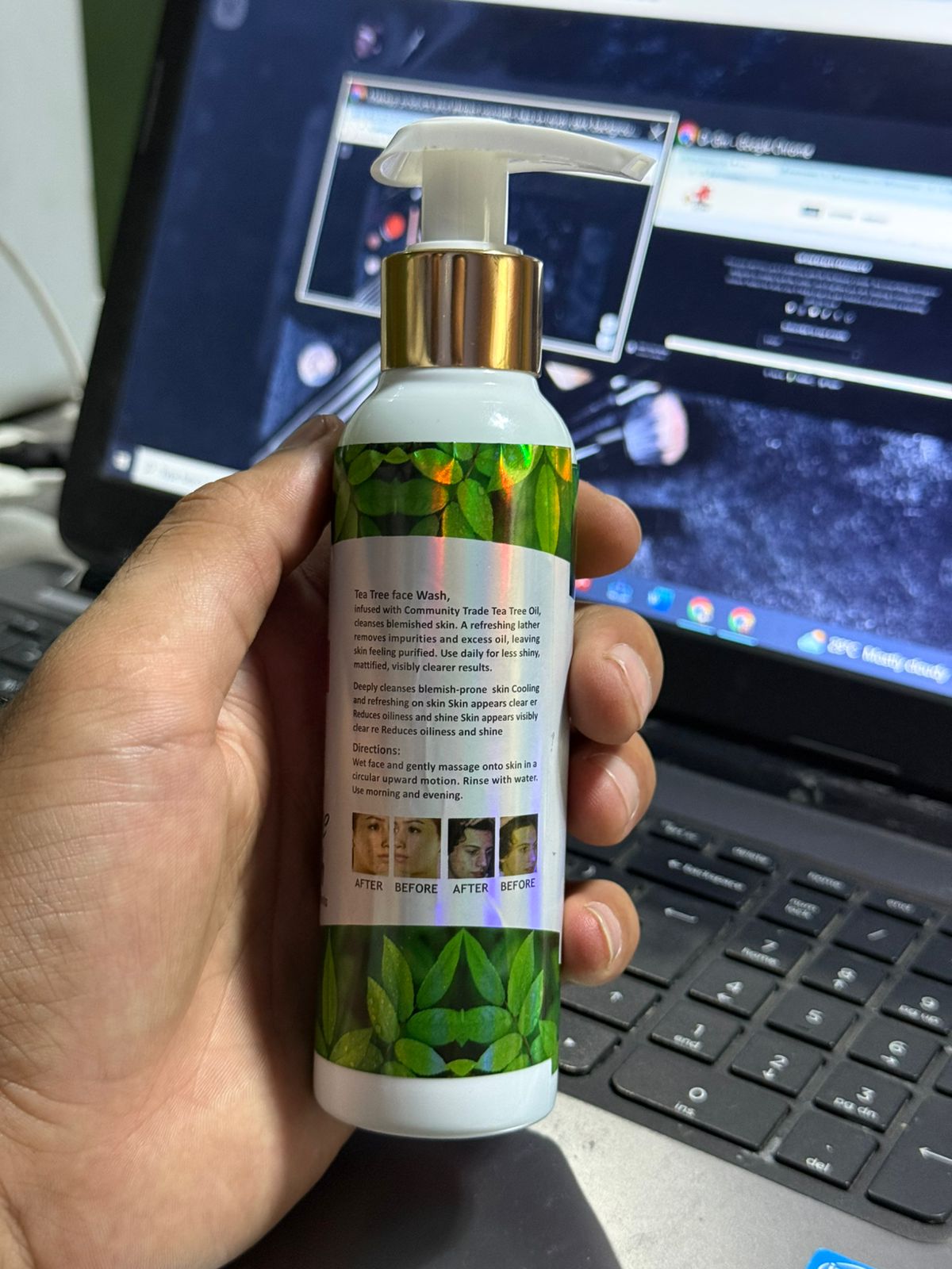 DR.GM Tea Tree Face Wash – Anti Acne & Dark Spot Cleanser