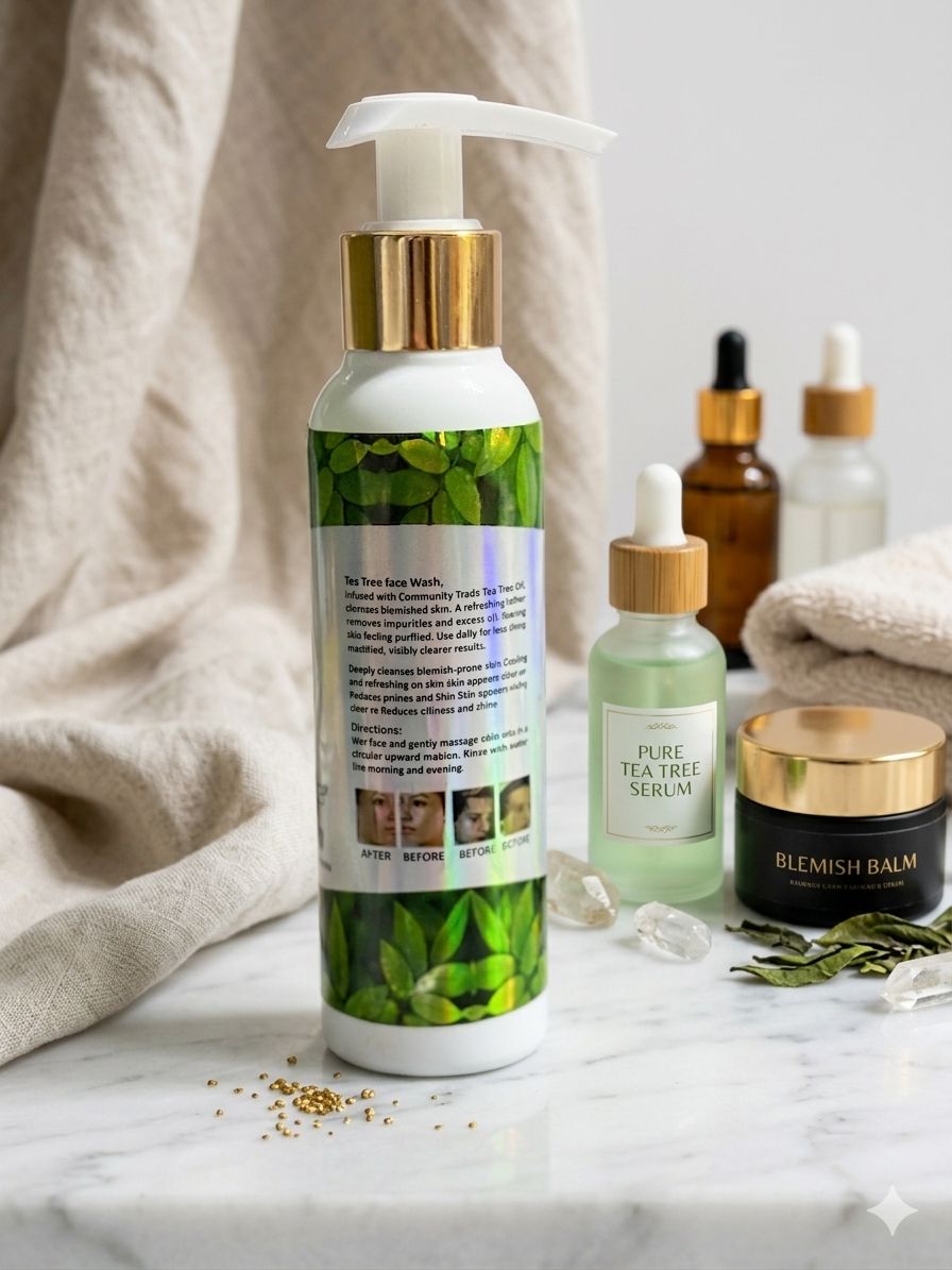 DR.GM Tea Tree Face Wash – Anti Acne & Dark Spot Cleanser