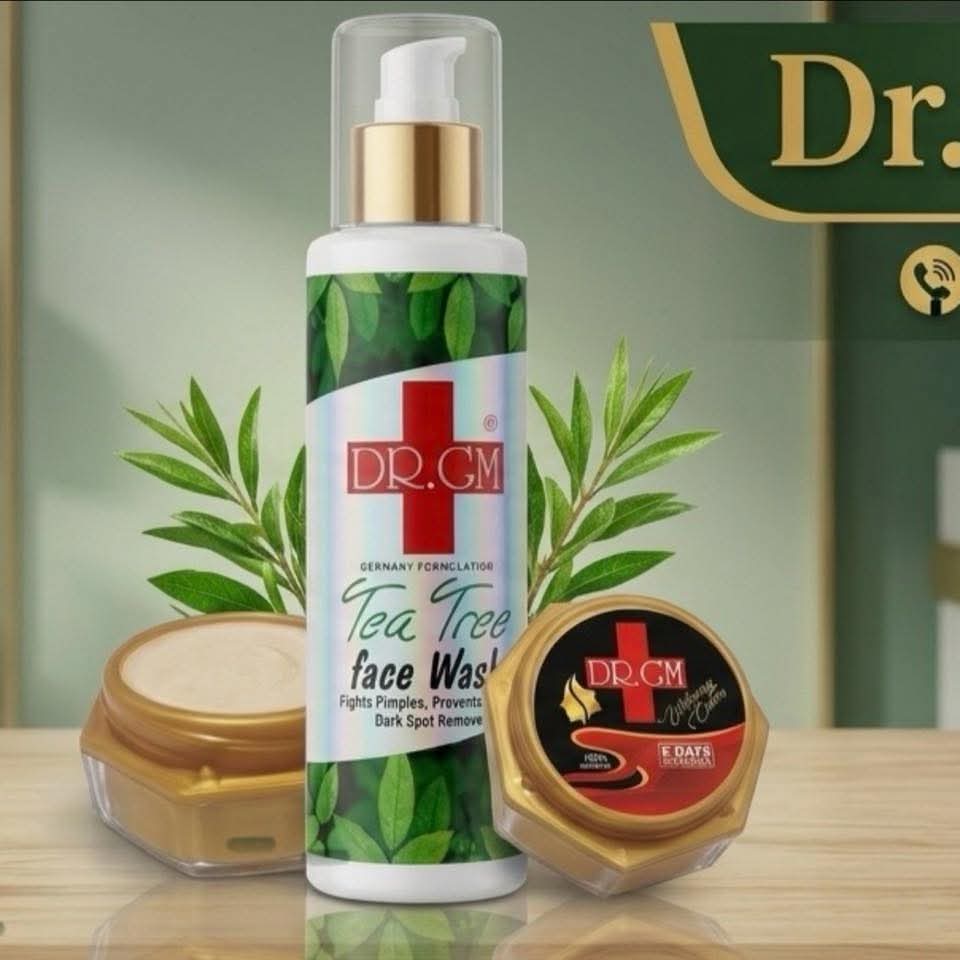 DR.GM Tea Tree Face Wash – Anti Acne & Dark Spot Cleanser
